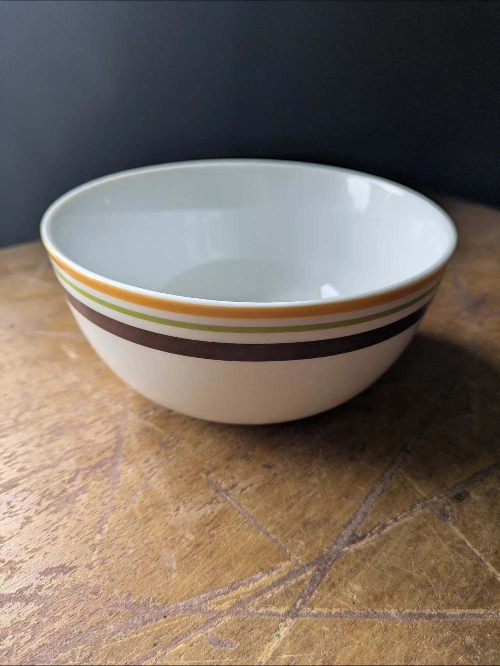 Rachael Ray Little Hoot White Ceramic Cereal Bowl With Cute Owl